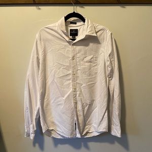 AE White Button Down
